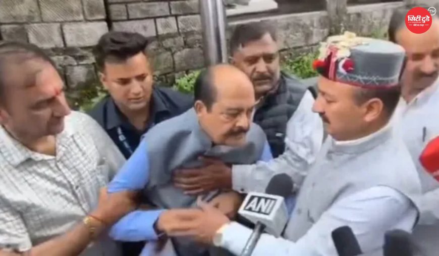 भाजपा सांसद हर्ष महाजन की तबीयत बिगड़ी: शिमला में प्रदर्शन के दौरान आए चक्कर, IGMC के CCU में भर्ती, डॉक्टरों की निगरानी में