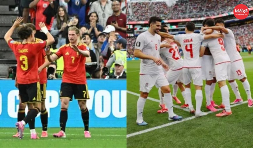 FIFA World Cup 2026: बेल्जियम ने न्यूजीलैंड को 5-1 से हराकर नॉकआउट में बनाई जगह, मिस्र ने ड्रॉ के साथ अगले दौर में किया प्रवेश; ईरान की उम्मीदें बरकरार