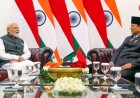 इंडोनेशिया में प्रधानमंत्री मोदी का भव्य स्वागत, राष्ट्रपति प्रबोवो ने सर्वोच्च नागरिक सम्मान 'बिंतांग आदिपूर्णा' से किया सम्मानित