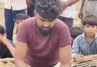 मुरैना में सड़क निर्माण की मांग को लेकर युवक का आमरण अनशन जारी: 25 किमी दंडवत यात्रा के बाद अब भूख हड़ताल, प्रशासन ने दिया आश्वासन, सांसद ने बताया 'पब्लिसिटी स्टंट'