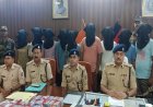 जामताड़ा में साइबर अपराध पर बड़ी कार्रवाई: लॉ की पढ़ाई करने आया दामाद निकला साइबर ठग, पुलिस ने 9 आरोपियों को दबोचा; 27 मोबाइल और 39 सिम बरामद
