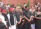 संसद में NEET पेपर लीक और छात्र प्रदर्शन पर घमासान: राहुल गांधी समेत विपक्षी सांसद काले कपड़ों में पहुंचे, हंगामे के बीच लोकसभा एक मिनट चली, दोनों सदन 12 बजे तक स्थगित