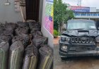 मंदसौर पुलिस की बड़ी कार्रवाई: स्कॉर्पियो से 465 किलो डोडाचूरा बरामद, 21 लाख रुपये से ज्यादा की संपत्ति जब्त; तस्कर फरार