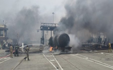 कौशांबी टोल प्लाजा एलपीजी अग्निकांड: 8 दिन बाद सामने आया सीसीटीवी, गैस रिसाव से मचा था महाविनाश, 4 की मौत की पुष्टि