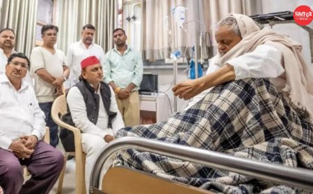 सपा के वरिष्ठ नेता राजेंद्र चौधरी को कार्डियक अरेस्ट, लखनऊ के सिविल अस्पताल के आईसीयू में भर्ती; हालचाल जानने पहुंचे अखिलेश यादव
