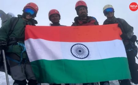 उत्तराखंड NCC कैडेटों की ऐतिहासिक उपलब्धि: 5200 मीटर ऊंचाई पर माउंट देव टिब्बा क्षेत्र में सफल शिखरारोहण, कठिन परिस्थितियों में लहराया तिरंगा