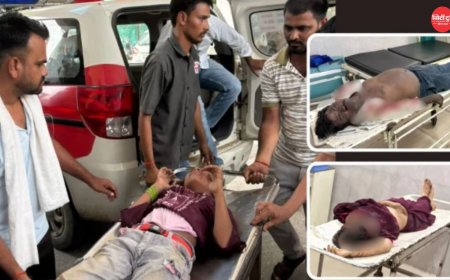 मुरैना में दर्दनाक सड़क हादसा: पत्थरों से भरी ट्रैक्टर-ट्रॉली ने ऑटो को मारी टक्कर, तीन श्रद्धालुओं की मौत; छह घायल, तीन की हालत गंभीर