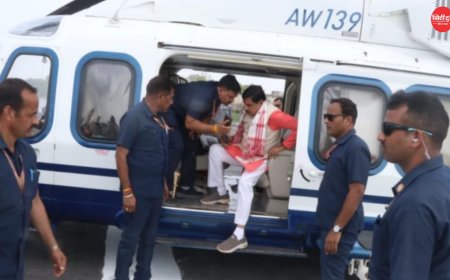सीएम मोहन यादव की सुरक्षा में बड़ी चूक: भिंड के दंदरौआ धाम में हेलीकॉप्टर के ऊपर मंडराया ड्रोन, पायलट ने रोकी उड़ान; जांच शुरू