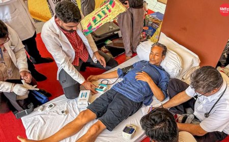 सोनम वांगचुक की भूख हड़ताल पर विपक्ष का समर्थन, केजरीवाल-अखिलेश ने की अनशन खत्म करने की अपील; जंतर-मंतर पर 24वें दिन भी प्रदर्शन जारी