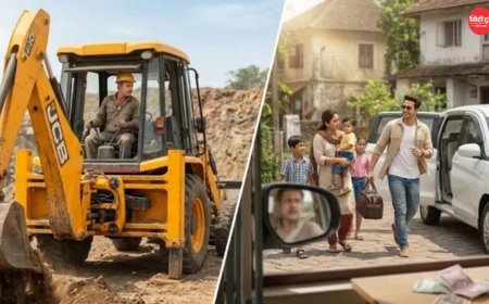 पलवल में रिश्तों को शर्मसार करने वाला मामला: JCB चलाता रहा बड़ा भाई, पीछे से छोटा भाई पत्नी-बच्चों और लाखों के सामान के साथ हुआ फरार