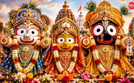 Jagannath Rath Yatra 2026: वैदिक मंत्रोच्चार के बीच शुरू हुई विश्व प्रसिद्ध रथ यात्रा, नंदीघोष, तालध्वज और देवदलन रथों पर विराजमान होंगे भगवान; देश-विदेश से उमड़ा आस्था का सैलाब