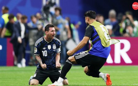 FIFA World Cup 2026: अर्जेंटीना ने इंग्लैंड को आखिरी 7 मिनट में पलटा, मेसी के दो असिस्ट से फाइनल में पहुंची डिफेंडिंग चैंपियन टीम