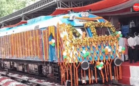 जींद से दौड़ी भारत की पहली हाइड्रोजन ट्रेन: अब ट्रेन खुद बनाएगी बिजली, धुएं की जगह निकलेगी सिर्फ जलवाष्प; सुरक्षा के लिए 26 स्मार्ट सेंसर तैनात