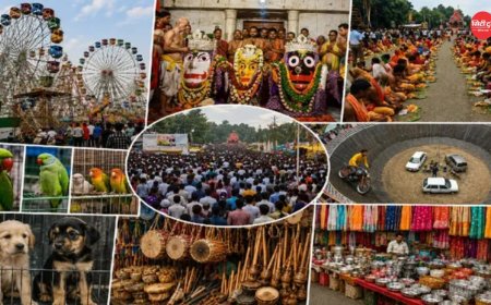रांची रथ मेला 2026: आस्था, आदिवासी संस्कृति और आधुनिक मनोरंजन का भव्य संगम, ₹35 हजार का तोता से लेकर ₹99 की साड़ी तक बना आकर्षण