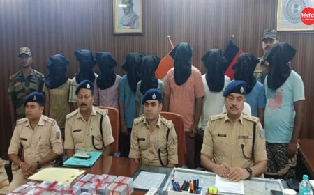 जामताड़ा में साइबर अपराध पर बड़ी कार्रवाई: लॉ की पढ़ाई करने आया दामाद निकला साइबर ठग, पुलिस ने 9 आरोपियों को दबोचा; 27 मोबाइल और 39 सिम बरामद