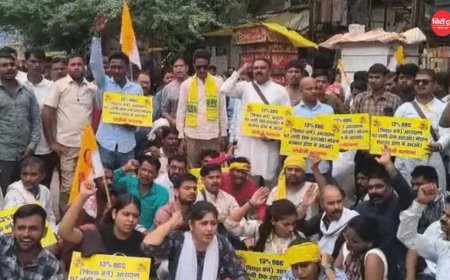 उज्जैन जमीन खरीदी मामले पर MP विधानसभा में जमकर हंगामा: CM, शिवराज और कृषि मंत्री के मुखौटे पहनकर पहुंचे कांग्रेस विधायक; किसानों के मुद्दे पर सरकार को घेरा