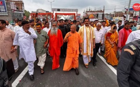 गोरखपुर को मिली पूर्वांचल के पहले सिक्सलेन फ्लाईओवर की सौगात, CM योगी ने 995 करोड़ रुपये की विकास परियोजनाओं का किया लोकार्पण-शिलान्यास