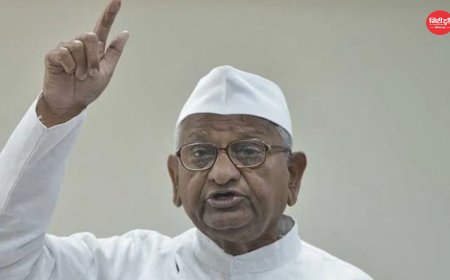 अन्ना हज़ारे का मौन आंदोलन: छात्र प्रदर्शन पर सरकार से संवाद की अपील