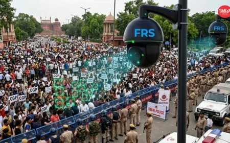 जंतर-मंतर प्रदर्शन: FRS कैमरों से 2,000 से अधिक आपराधिक रिकॉर्ड वाले लोगों की पहचान, दिल्ली पुलिस ने बढ़ाई निगरानी