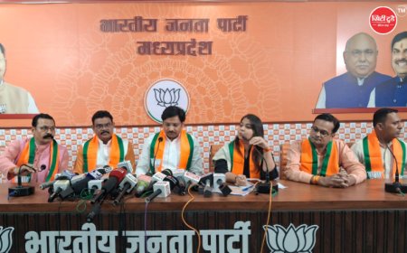 दतिया उपचुनाव से पहले सियासी घमासान तेज, BJP ने जीतू पटवारी के कथित बयानों को लेकर चुनाव आयोग से की कार्रवाई की मांग