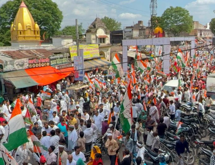 दतिया उपचुनाव का आखिरी दांव: कांग्रेस की जनआशीर्वाद रैली आज, घनश्याम सिंह के समर्थन में दिखाएगी ताकत; BJP और ASP के बाद कांग्रेस का बड़ा शक्ति प्रदर्शन