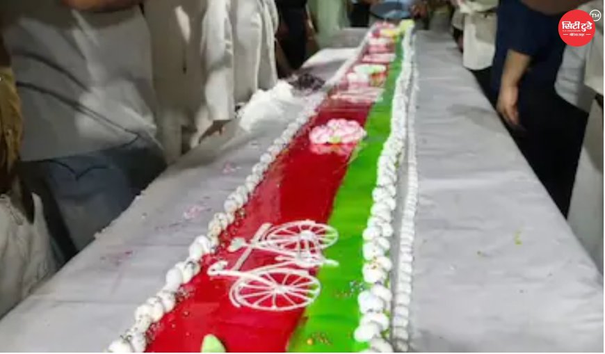 अखिलेश यादव के जन्मदिन पर मुरादाबाद में 53 फीट लंबा केक, सांसद रुचि वीरा ने बताया खास कारण; 2027 चुनाव, संगठन और विवादों पर भी खुलकर बोलीं