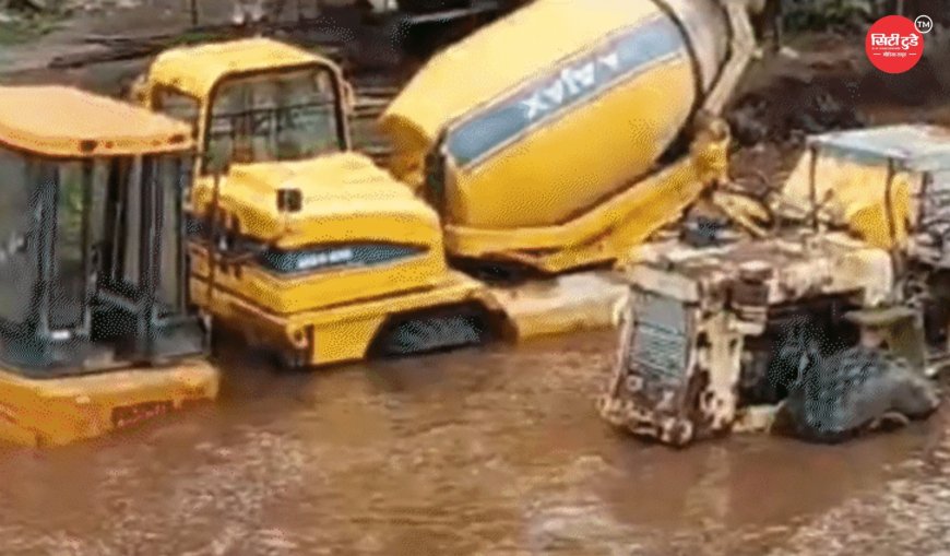 मध्य प्रदेश में मानसून का कहर: बालाघाट में बाढ़ में बहे बुलडोजर, जीप और कार, कई जिलों में नदी-नाले उफान पर; 23 जिलों में ऑरेंज अलर्ट जारी