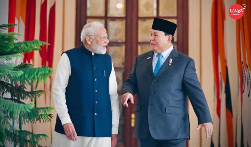 इंडोनेशिया पहुंचे प्रधानमंत्री नरेंद्र मोदी, जकार्ता में भारतीय समुदाय ने किया भव्य स्वागत; 'भारत माता की जय' और 'मोदी-मोदी' के नारों से गूंजा होटल परिसर