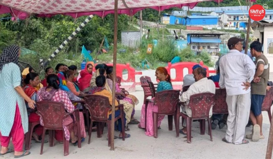 ऋषिकेश-कर्णप्रयाग रेल परियोजना: मुआवजे की मांग को लेकर प्रभावित ग्रामीणों का आंदोलन तेज, हाईकोर्ट के आदेश के पालन की उठी मांग