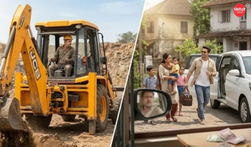 पलवल में रिश्तों को शर्मसार करने वाला मामला: JCB चलाता रहा बड़ा भाई, पीछे से छोटा भाई पत्नी-बच्चों और लाखों के सामान के साथ हुआ फरार