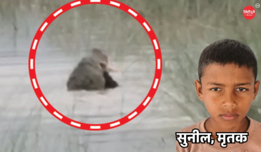 बहराइच में दर्दनाक हादसा: 12 साल के बच्चे को मगरमच्छ ने बनाया शिकार, चाचा और ग्रामीण बचाने की कोशिश करते रहे, 5 घंटे बाद मिला शव