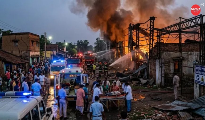 पश्चिम बंगाल के बर्धमान में स्पंज आयरन फैक्ट्री में भीषण धमाका, आग के बाद मची अफरा-तफरी; 5 मजदूर घायल, कई के फंसे होने की आशंका