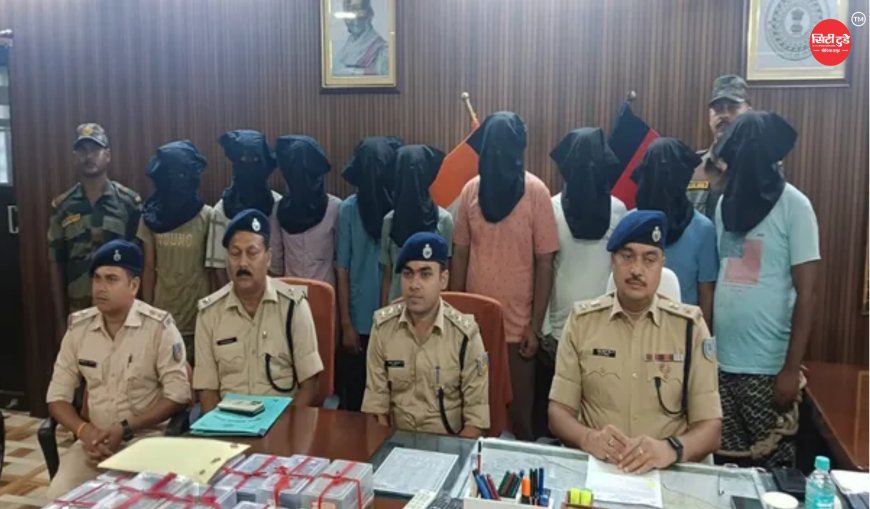 जामताड़ा में साइबर अपराध पर बड़ी कार्रवाई: लॉ की पढ़ाई करने आया दामाद निकला साइबर ठग, पुलिस ने 9 आरोपियों को दबोचा; 27 मोबाइल और 39 सिम बरामद