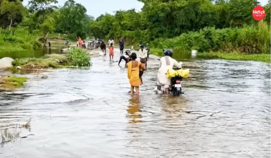 कुशीनगर में नारायणी नदी का बढ़ा कहर, बांध और ठोकरों पर बढ़ा दबाव; कई गांव पानी से घिरे, दियारा क्षेत्र में आवागमन प्रभावित