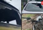 आलीराजपुर में 'बड़वे खेलने' के दौरान विवाद, दो पक्षों में झड़प के बाद मचा हंगामा; स्कूल बस और वाहनों में तोड़फोड़