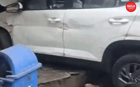 भोपाल में तेज रफ्तार क्रेटा का कहर, ऑटो को टक्कर मारने के बाद चाय की दुकान में घुसी कार; मंदिर की दीवार भी क्षतिग्रस्त