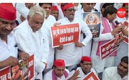 चंदा चोरी’ पर सपा का हंगामा, शिवपाल ने BJP से मांगा जवाब