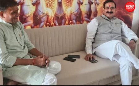 दतिया उपचुनाव के बाद नरोत्तम मिश्रा की पोस्ट, आशुतोष तिवारी से रिश्ते पर दी सफाई; बोले- 25 साल पुराना पारिवारिक संबंध