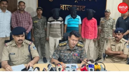 बालाघाट में बुजुर्ग दंपती से डकैती का खुलासा, पुलिस ने 5 आरोपियों को पकड़ा