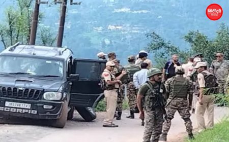 जम्मू-श्रीनगर हाईवे पर सुरक्षा नाका तोड़कर भागी स्कॉर्पियो: पुलिस ने की फायरिंग, सुनसान जगह मिली लावारिस गाड़ी; हाई अलर्ट जारी