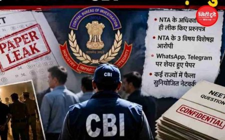 NEET पेपर लीक मामले में CBI का बड़ा दावा: महीनों पहले तैयार हो गई थी साजिश, परीक्षा की गोपनीयता पर उठे सवाल