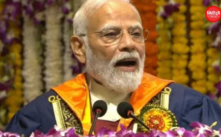 IIT दिल्ली में PM मोदी बोले- सिर्फ सवाल पूछना काफी नहीं, समाधान भी खोजें: कहा- अगले 20-30 साल की दिशा आज के युवा तय करेंगे