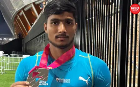 आशीष यादव ने U20 वर्ल्ड एथलेटिक्स में जीता सिल्वर: 74.09 मीटर भाला फेंका, नीरज चोपड़ा के बाद इस स्पर्धा में पदक जीतने वाले दूसरे भारतीय