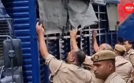अतीक के बेटे अली और उमर पैरोल पर: अबान के जनाजे में होंगे शामिल, हाईकोर्ट ने 4 शर्तें लगाईं; कड़ी सुरक्षा में प्रयागराज लाए जा रहे