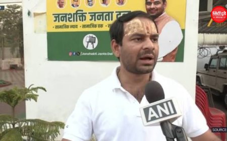 तेजप्रताप यादव का देसी अंदाज: फुलवरिया में चलाई साइकिल, निकाला गन्ने का रस और दुहा गाय का दूध; पिता लालू यादव को याद कर हुए भावुक