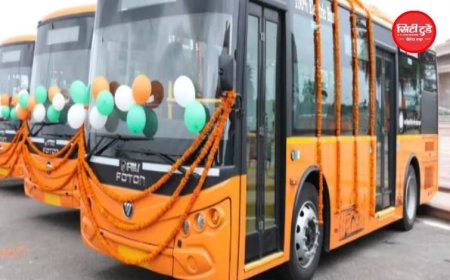 भोपाल में आज से 10 ई-बसें और दौड़ेंगी: बैरागढ़, कोलार और बावड़ियाकलां की कनेक्टिविटी होगी बेहतर