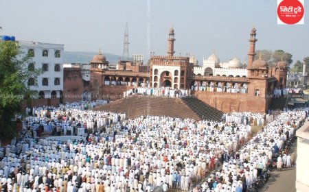Bhopal : ईद मिलादुन्नबी पर भोपाल में निकले जुलूस, कई इलाकों में ट्रैफिक डायवर्ट