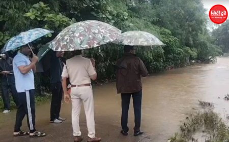 टीकमगढ़ में भारी बारिश से बिगड़े हालात, पुलों पर 2 फीट तक पानी; कई रास्ते बंद, बांध के 3 गेट खोले