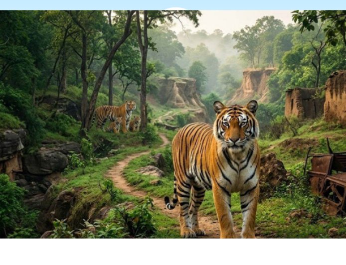 पन्ना टाइगर रिजर्व के कोर एरिया में रिसॉर्ट पर विवाद, वनभूमि पर निर्माण का आरोप