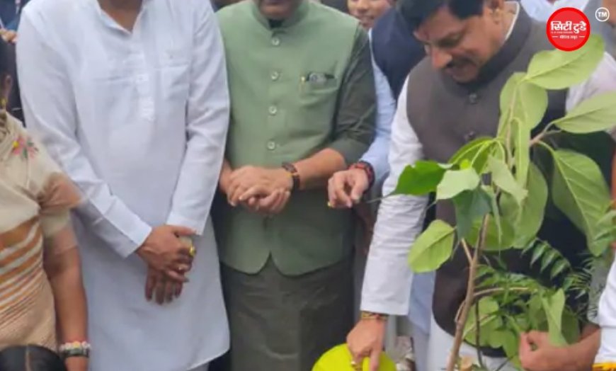 जबलपुर में मियावाकी तकनीक से 11 लाख पौधों का महाअभियान शुरू: CM मोहन यादव ने किया शुभारंभ, जल संरक्षण पर दिया जोर